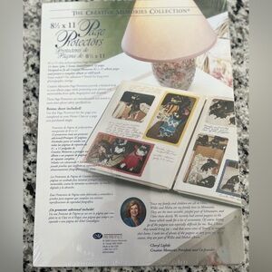 New in package Creative Memories page protectors, 8 1/2” x 11”.